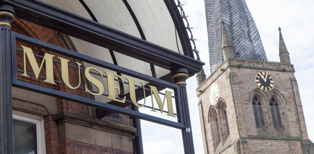 alt=Chesterfield Museum And Spire Derbyshire